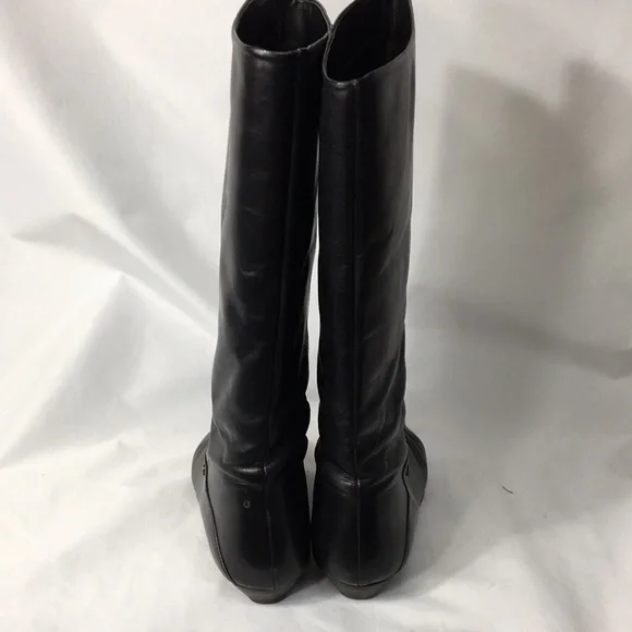 Etienne Aigner Women’s Black Knee-High Boots Size 7.5 GREAT Condition - Picture 5 of 9